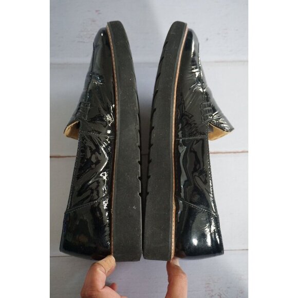 Naturalizer ANDIE Black Patent Leather Loafer Shoes - Size 10M - Picture 3 of 9